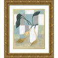 thumbnail image 1 of Lam, Vanna 26x32 Gold Ornate Wood Framed with Double Matting Museum Art Print Titled - Plant Vased I, 1 of 4