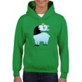 thumbnail image 1 of Lama Groom Fancy Tuxedo Hoodie Juniors -Image by Shutterstock,  Small, 1 of 4