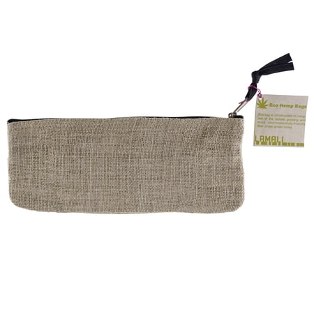 Lama Li Hemp Bag, Brush Bag, 4" x 11"