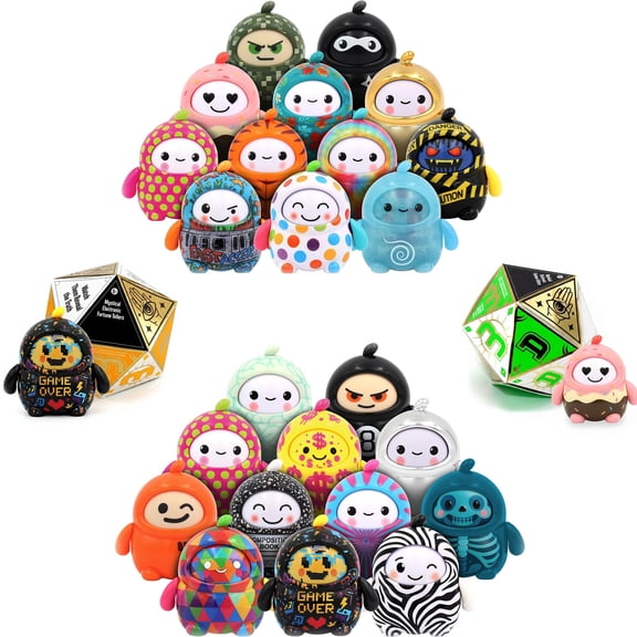 LamaTama,Mystical Pocket Oracle,Cute Mini Answer Figurine for Yes or No Questions,Collectable Fortune Teller,Decorative Desktop Collectible Gift Ornament,Random Color