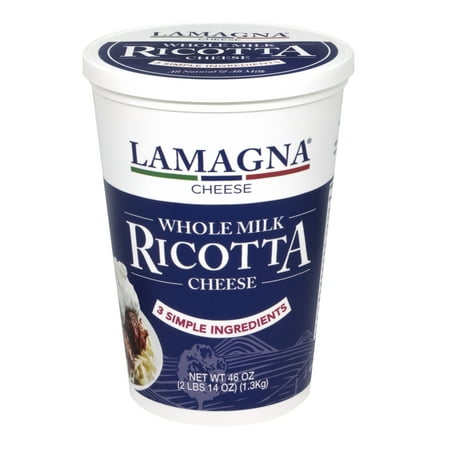 Lamagna Whole Milk Ricotta Cheese 46 oz.