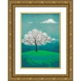 thumbnail image 1 of Lamanche, Stef 11x14 Gold Ornate Wood Framed with Double Matting Museum Art Print Titled - Tree of Clouds, 1 of 4
