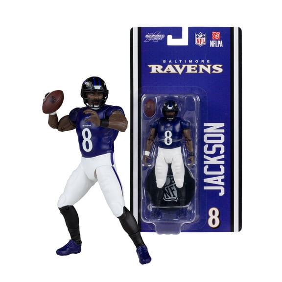 Lamar Jackson (NFL: Baltimore Ravens) 6" Articulated Action Figure McFarlane's SportsPicks