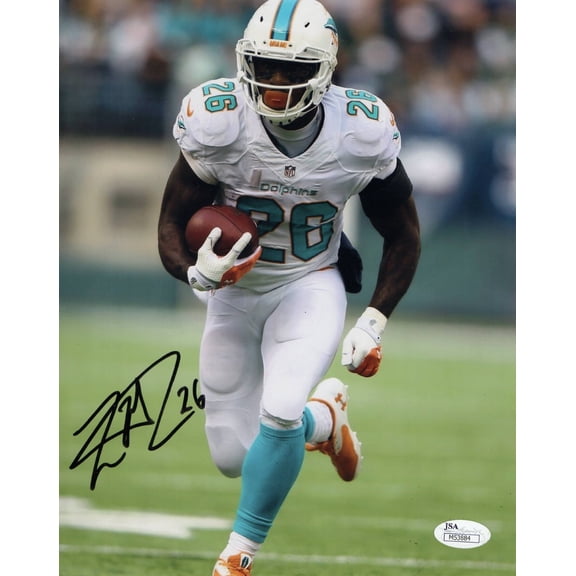 Lamar Miller Signed Autographed 8X10 Photo Miami Dolphins JSA M53884