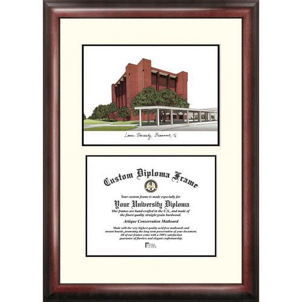 Lamar University 11" x 14" Scholar Diploma Frame
