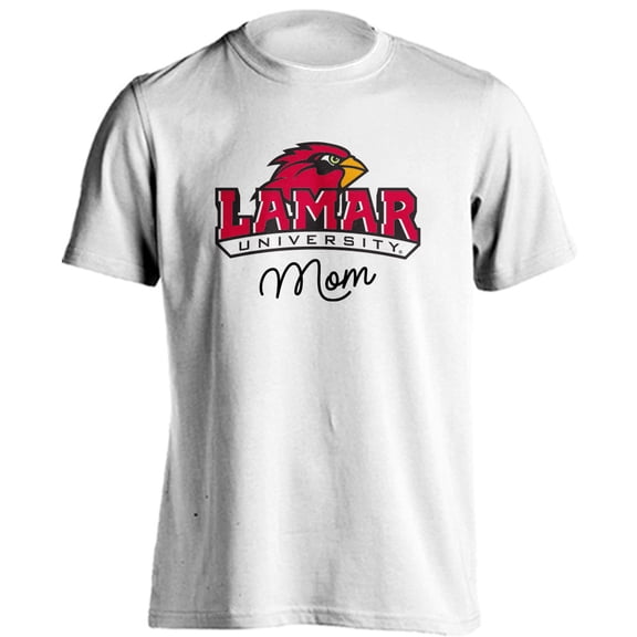 Lamar University Cardinals Mom Proud Parent Short Sleeve T-Shirt