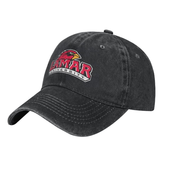 Lamar University Hat Adjustable Baseball Cap Cotton Cowboy Hat, Fashionable For Man Woman
