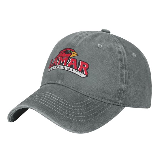 Lamar University Hat Adjustable Baseball Cap Cotton Cowboy Hat, Fashionable For Man Woman