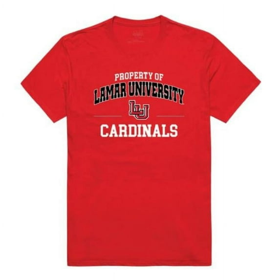 Lamar University Property T-Shirt, Red - Large