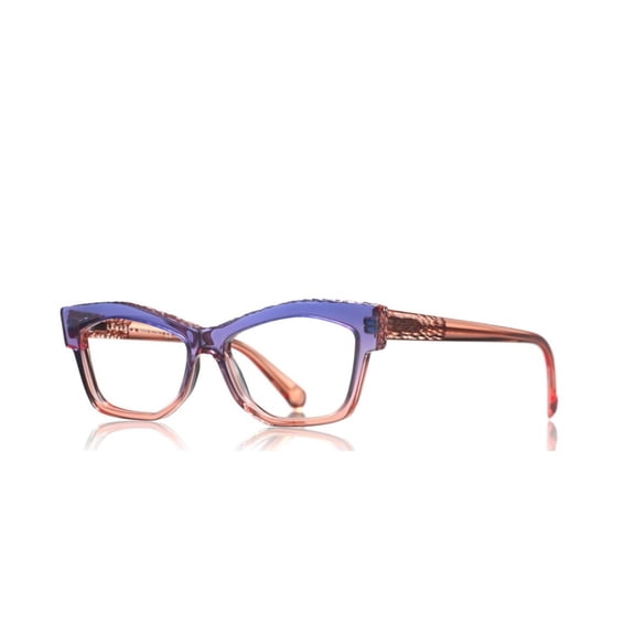 Lamarca Men's Ceselli 169 Angular Frame Gradient Eyewear Purple