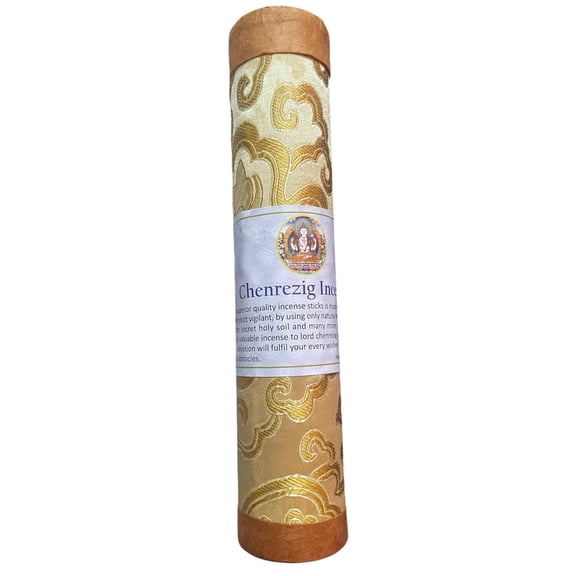 Lamatar1 Collection Tibetan Chenrezig Sticks incense Elevate Your Meditation with 27-30 Sticks Divine Fragrances, 8" Length. Cultivate Serenity and Spiritual Connection