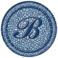 thumbnail image 1 of Lamatek  59 in. dia. Monogram Mosaic Poolsaic Mat- B, 1 of 1