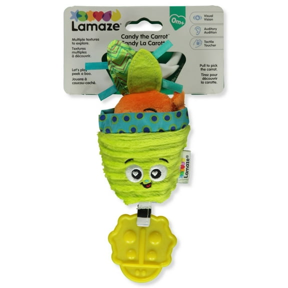 Lamaze Candy Carrot World Toy - lime/multi, one size