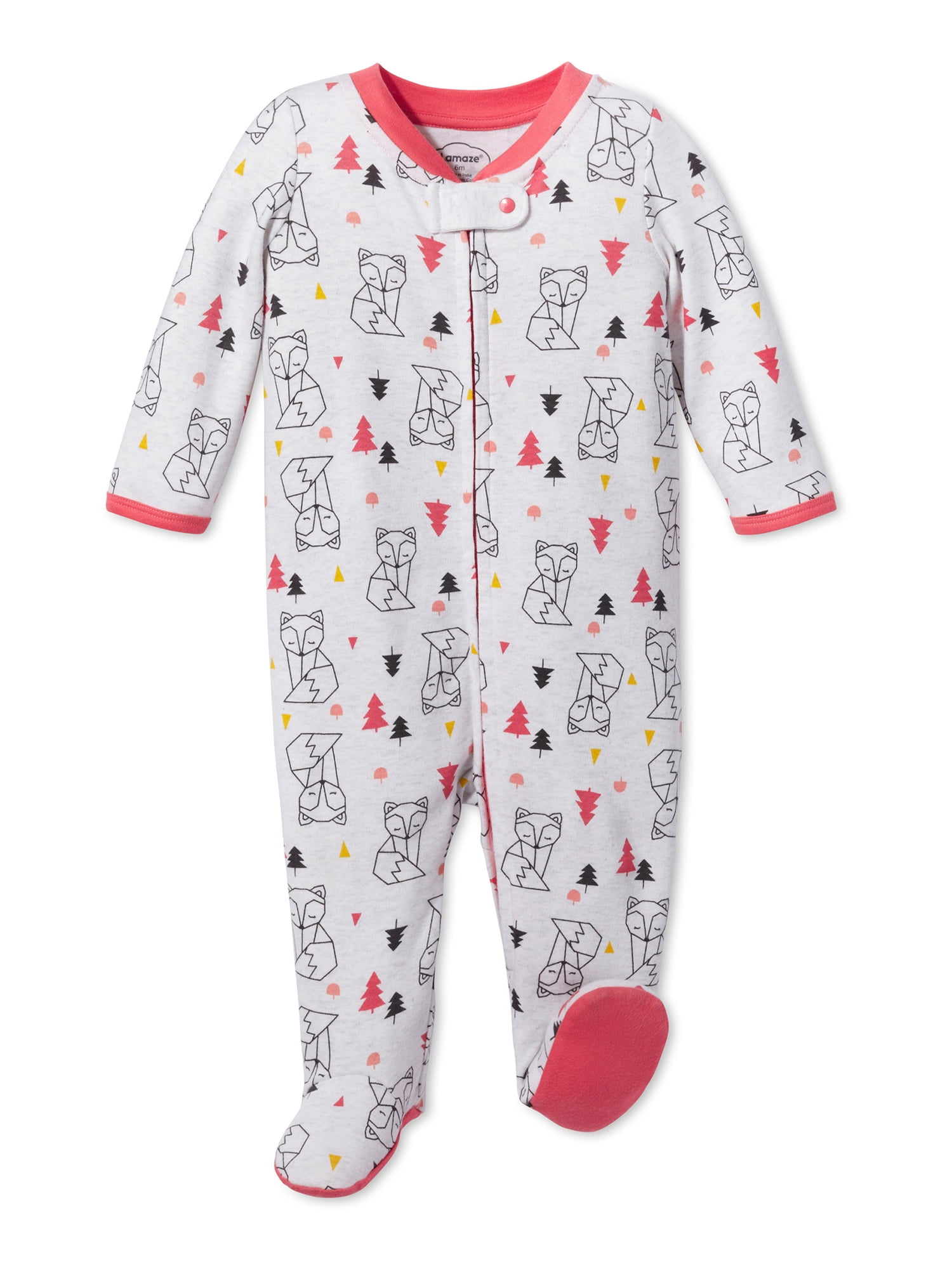 Lamaze Long Sleeve Crew Neck Breathable Super Soft Pajamas Infant