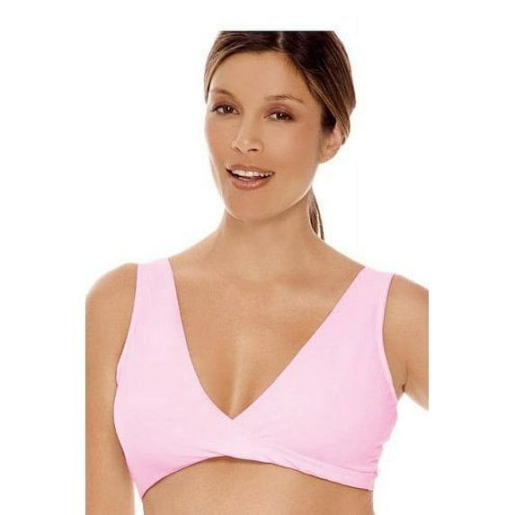 Lamaze Maternity & Nursing Cotton Spandex Comfort Sleep Bra, Sizes S-2X