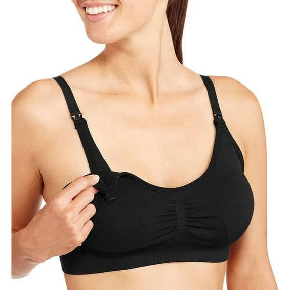 Lamaze Maternity & Nursing Seamless Snap Down Bra, Sizes S-XL