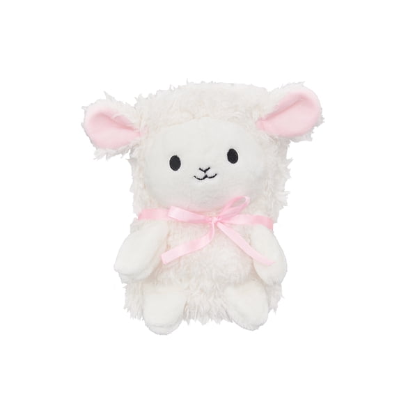 White Lamb Sheep Foldable Throw Blanket 24 x 35"