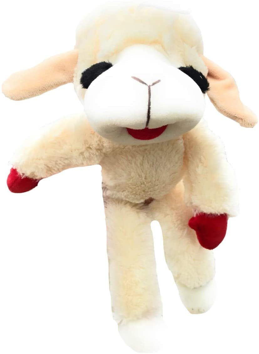Lamb Chop Plush Dog Toy 14 with Squeaker