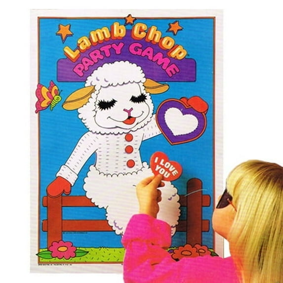 Lamb Chop Vintage 1993 Party Game Poster (1ct)