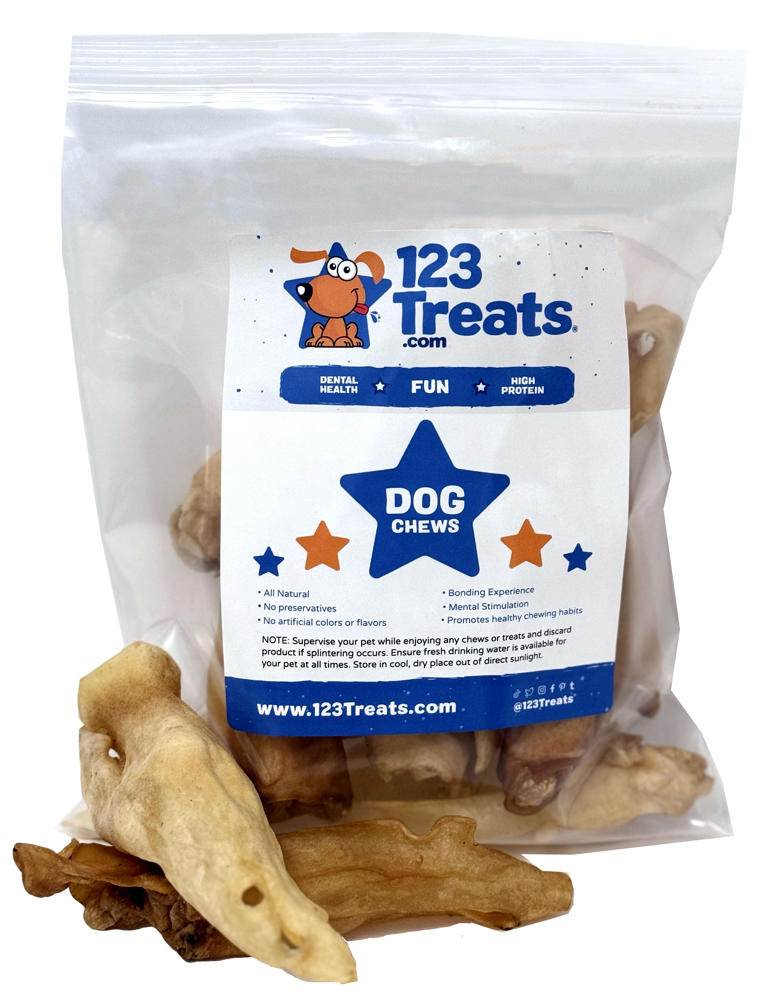 Lamb Ear Dog Chews & Treats (10 Count) From All Natural Free Range