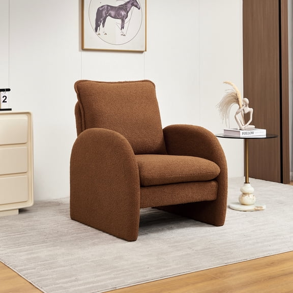 Lamb Fabric Chair | Used in Dorms for Study Breaks | Soft Foam Filling | Compact Size