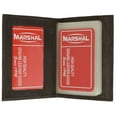 thumbnail image 1 of Lamb Leather Bifold Plastic Credit Card Inserts Holder 1570 (C), 1 of 9