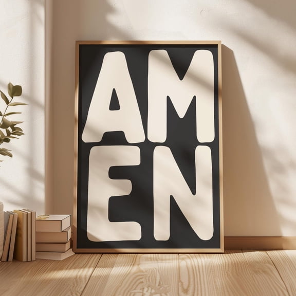 Lamb Of God Innocent Sacrifice Religious Faith Wall Art Print, Stretched Canvas 8x10in