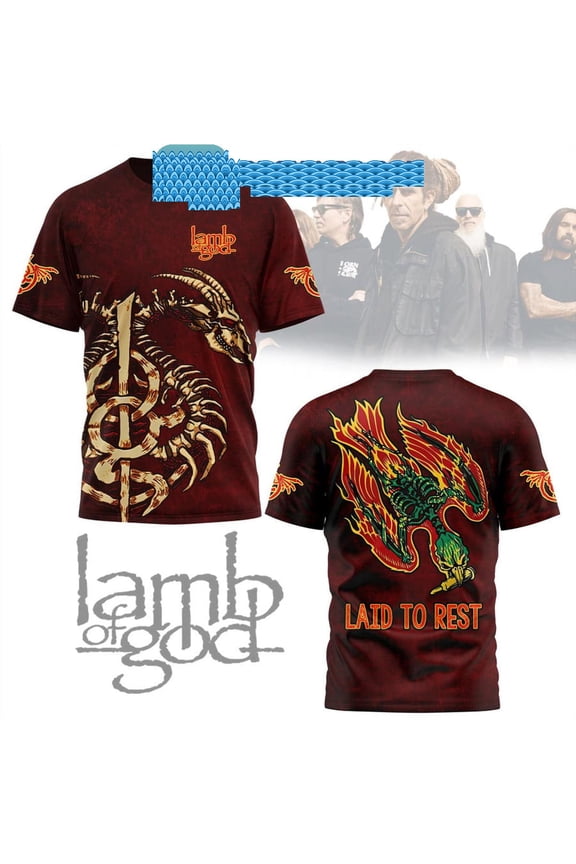 Lamb Of God Laid To Rest Hoodie T-Shirt