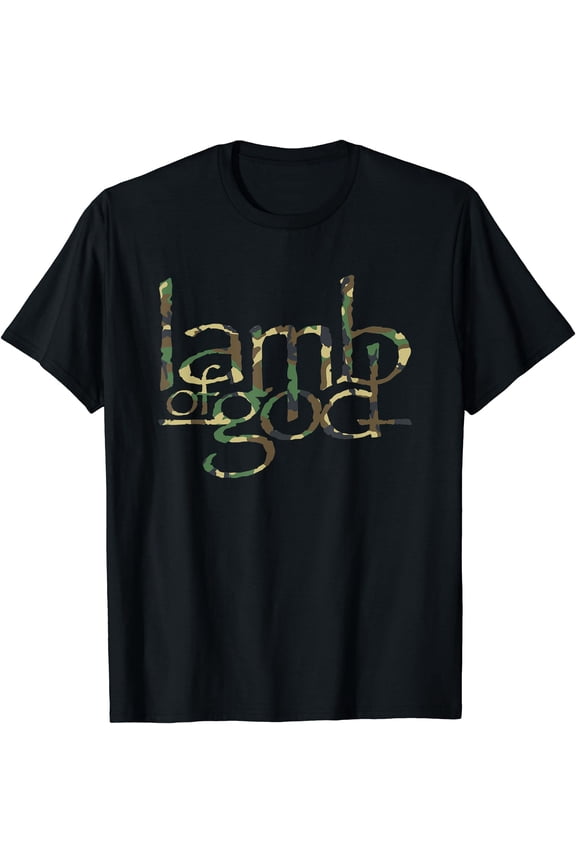 Lamb Of God – Memorial Day Camouflage Logo T-Shirt Unisex T-Shirt