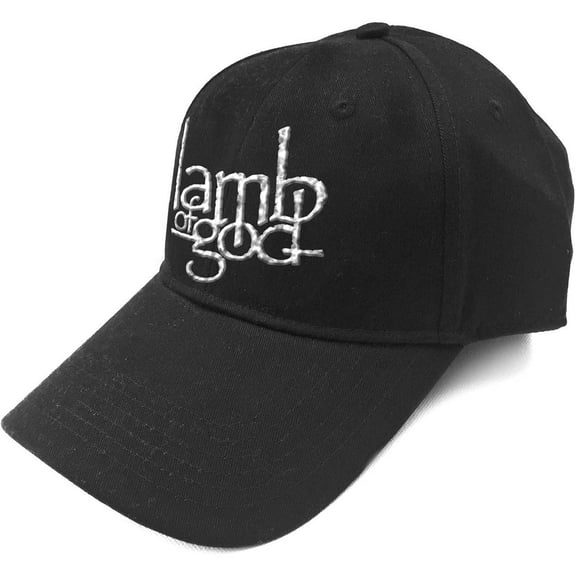 Lamb Of God Sonic Silver Strapback Baseball Cap