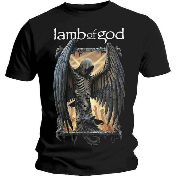 Lamb Of God Unisex T-Shirt Winged Death (Small)