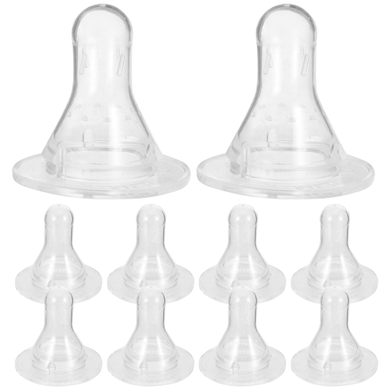 Lamb feeding nipples 10Pcs Lamb Milk Drink Nipples Silicone Pacifier