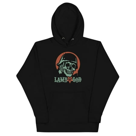 Lamb of God Skeleton Army Classic Unisex Hoodie - Black - Small