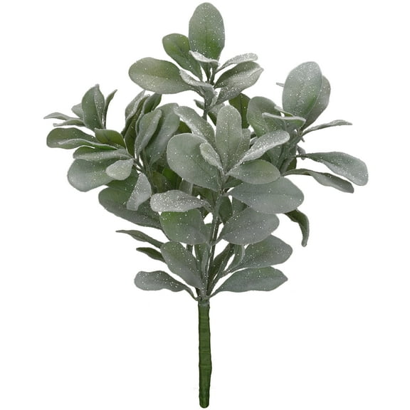 Darice Lamb's Ear Artificial 5 X 18 Inches Green/White Spray