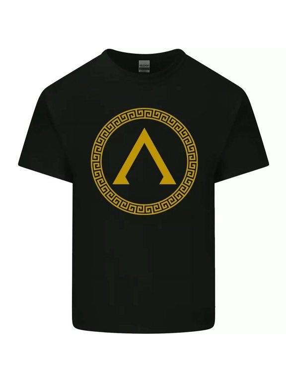 Lambda Fitness Spartan Bodybuilding Fitness Men's Cotton T-Shirt-
