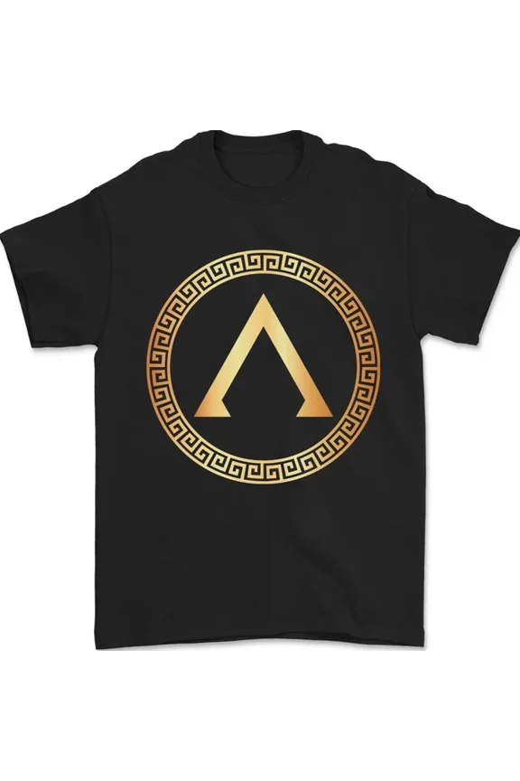 Lambda Symbol Bodybuilding Gym Training Mens T-Shirt