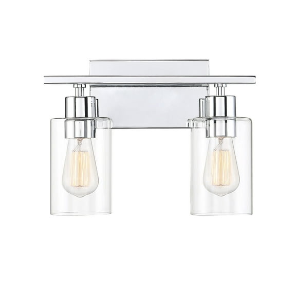 Savoy House Lambert 2-Light Bathroom Vanity Light in Polished Chrome - 8-2149-2-11