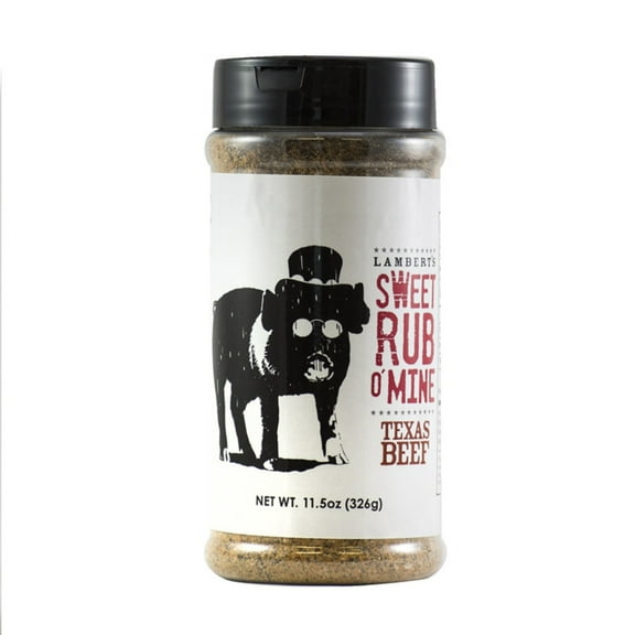 Lambert's Sweet Rub O' Mine Texas Beef Blend BBQ Rub 11.5 oz. - Total Qty: 1