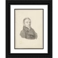 thumbnail image 1 of Lambertus Johannes Hansen 18x24 Black Ornate Framed Double Matted Museum Art Print Titled: Portrait of Carel Lodewijk Hansen (C. 1839 - C. 1840), 1 of 5