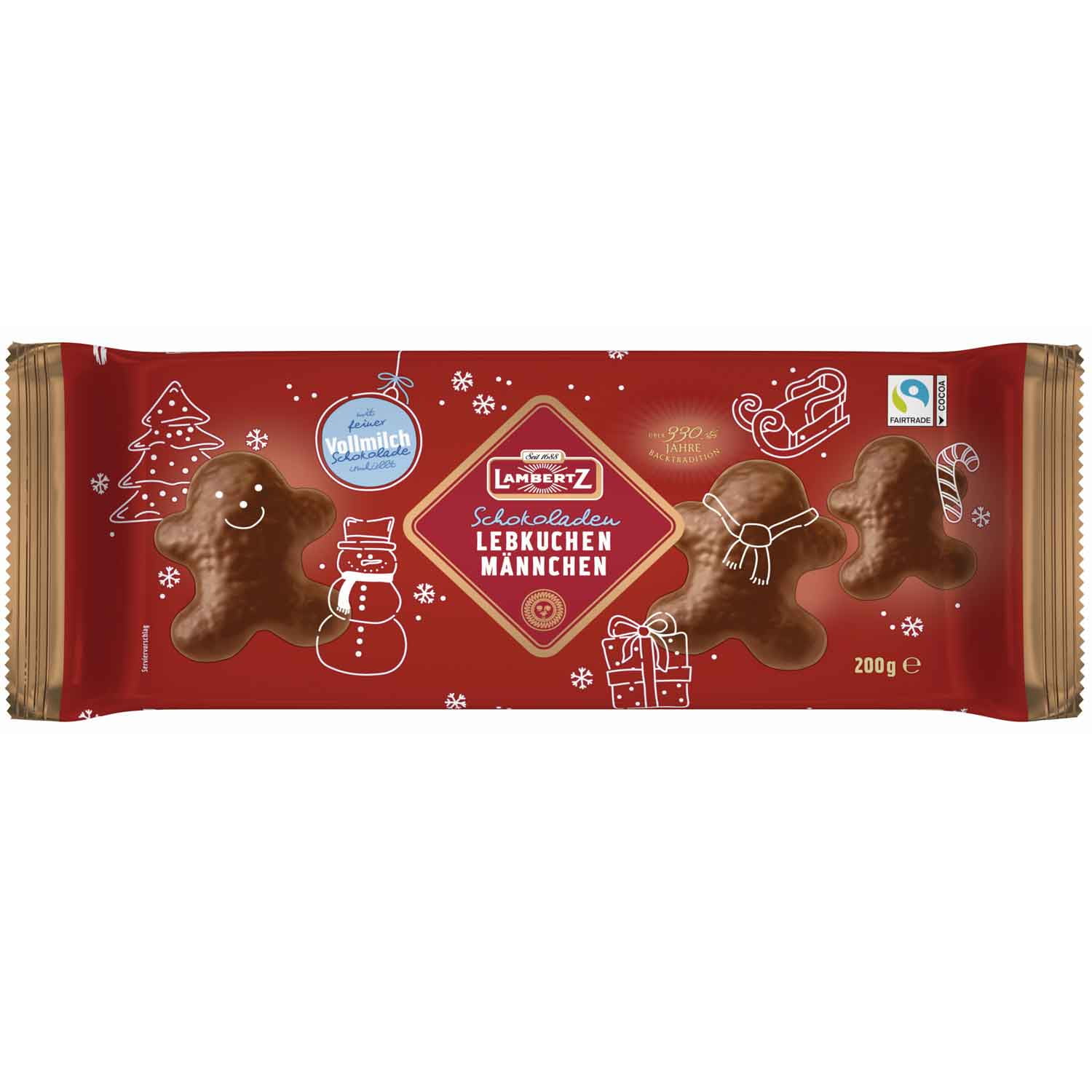 Lambertz Gingerbread Man Milk Chocolate