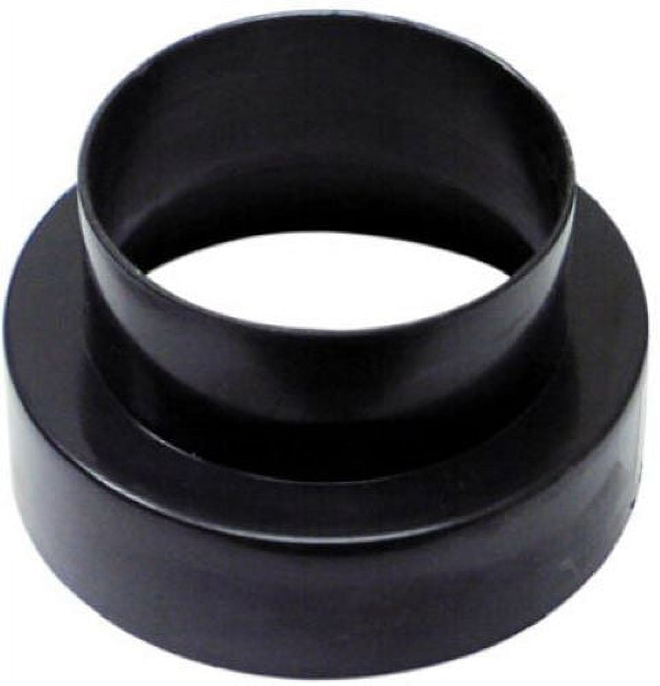 Lambo 235 4" x 3" Round Bath Fan Duct Plastic Vent Adapter