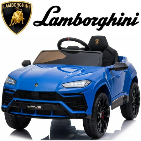 Lamborghini 12 V Powered Ride on Cars, Remote Control, Battery Powered, Blue