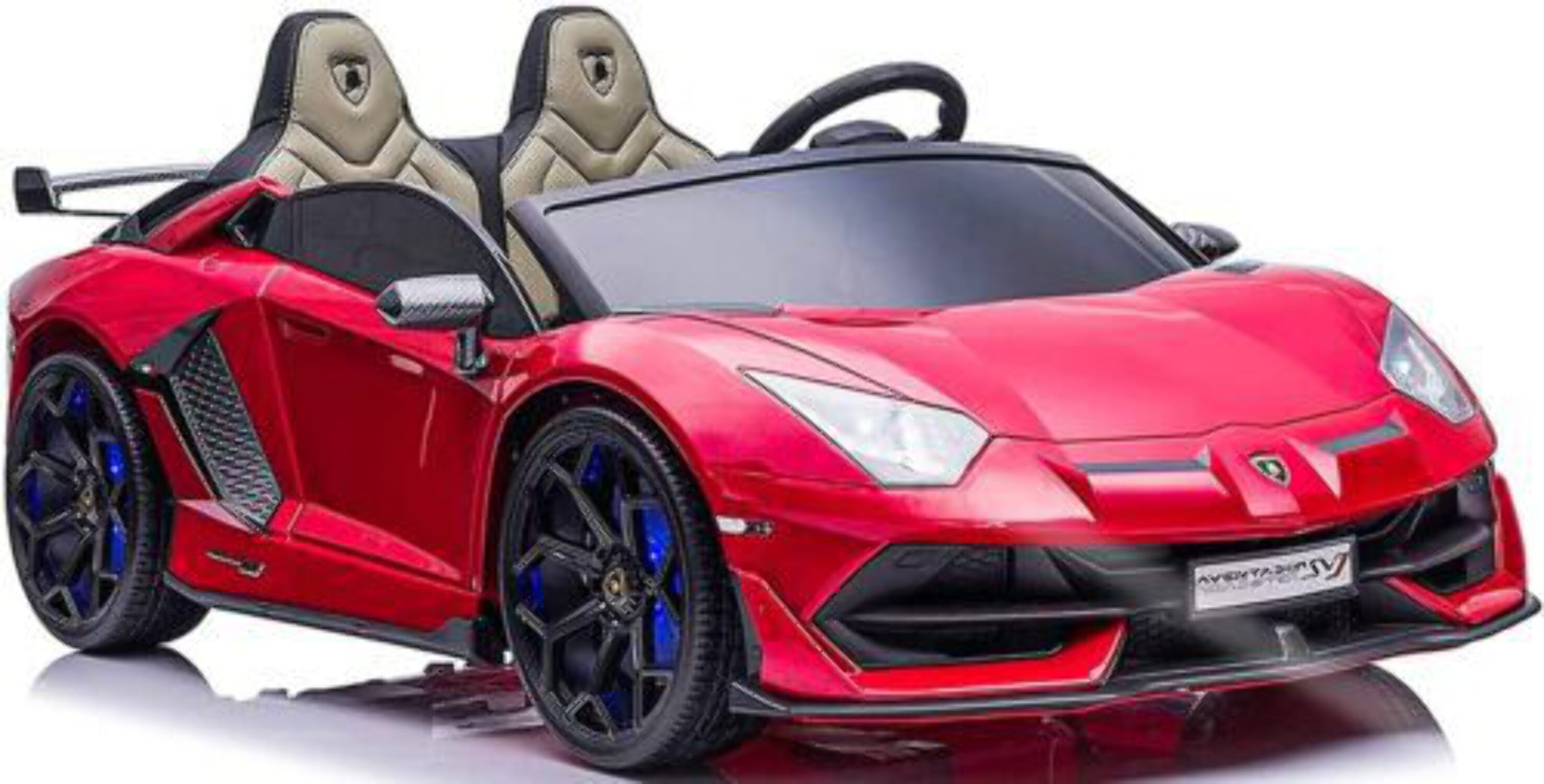 Aventador Kids Car Two Seater RideOn Vehicle with Remote