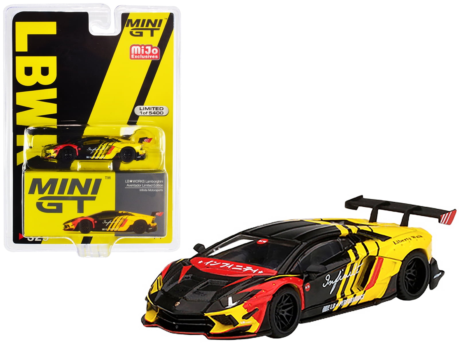 LB★PERFORMANCE 1/64 AVENTADOR ミニカー Lamborghini Aventador LB WORKS