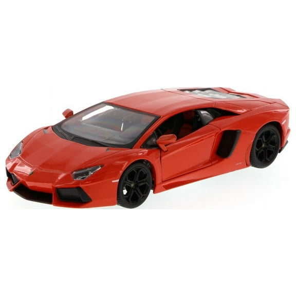Lamborghini Aventador LP700-4, Orange - Maisto 34210 - 1/24 Scale Diecast Model Toy Car (Brand New, but NOT IN BOX)