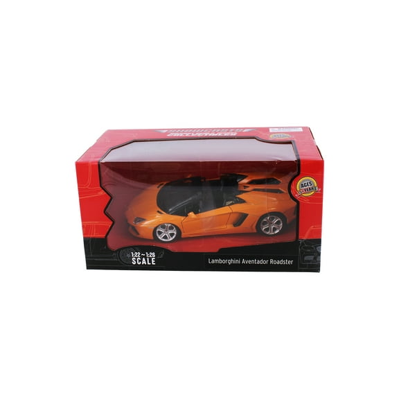Lamborghini Aventador LP700-4 Roadster, Orange - Showcasts 68274OR - 1/24 Scale Diecast Model Car