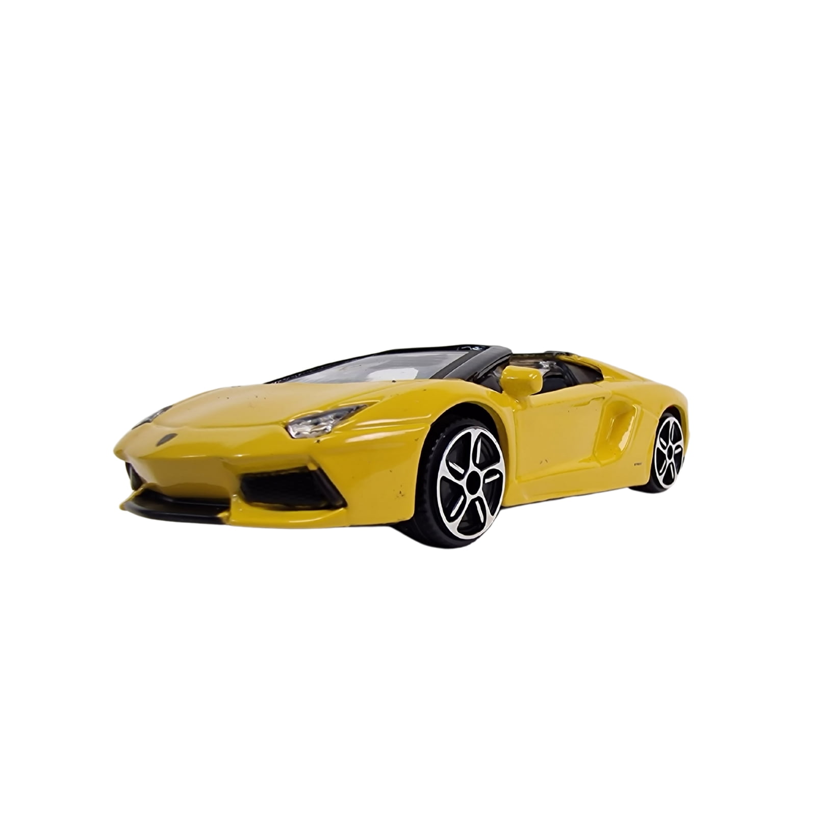 ミニカー Lamborghini Aventador LP700-4 Roadster Lamborghini Aventador LP700 Roadster Car [1:43 scale in Yellow