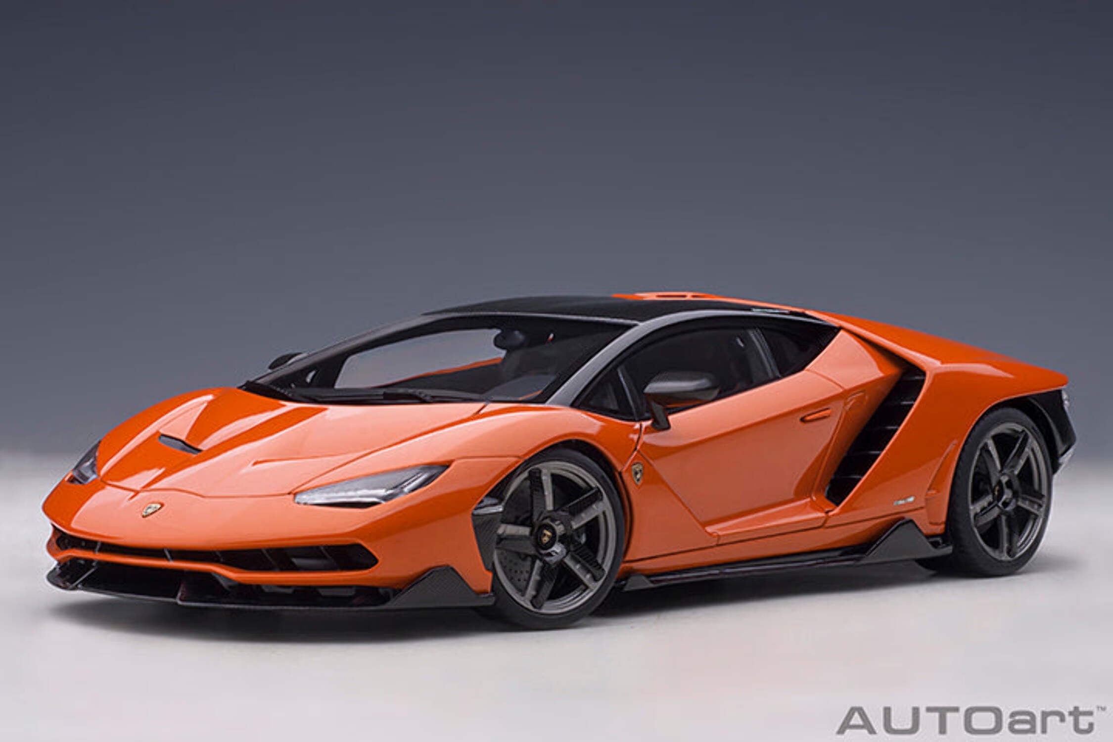 【美品】AUTOart LAMBORGHINI CENTENARIO 1/18 1/18 AUTOart Lamborghini Centenario (Clear Carbon with