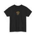 thumbnail image 1 of Lamborghini Classic Italian V12 Supercar Emblem Tee T-Shirt Print Small Design - Black / M, 1 of 5