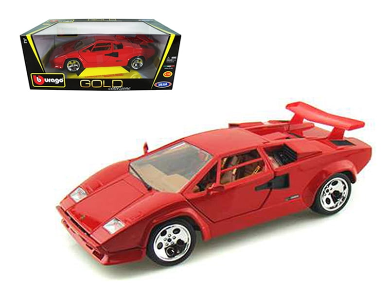 ミニカー Burago Lamborghini Countach 1/18 Lamborghini Countach 5000 Green 1/18 Diecast Model Car by